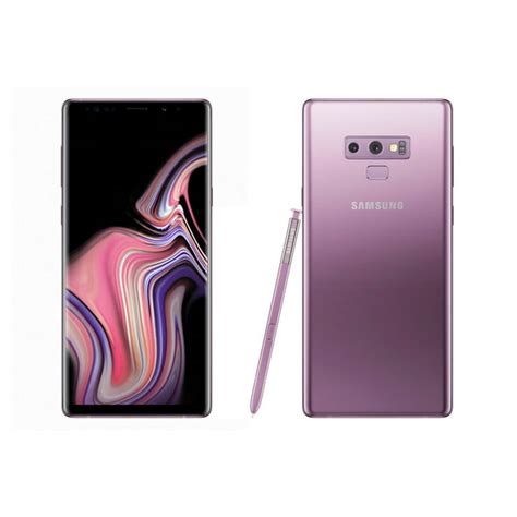 Restored Samsung Galaxy Note9 N960u 128gb Lavender Purple Fully Unlocked Lcd Shadow