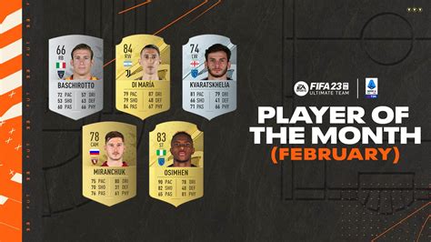 FIFA 23 POTM February Serie A Nominees How To Vote Player Of The