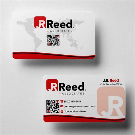 Entry #382 by Sanjida991 for Clear Plastic Business Card Design/Layout ...