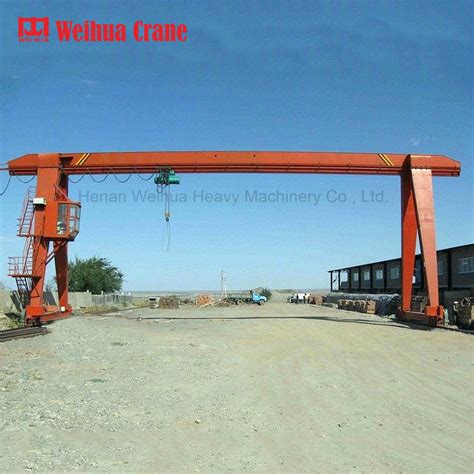 Weihua Single Girder 3 32 Ton Godown Gantry Crane MD Electric Hoist