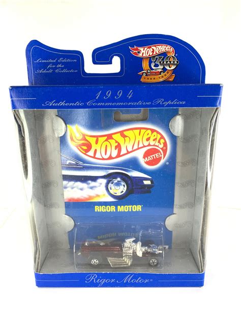 Hot Wheels 30 Years Anniversary 1994 Rigor Motor 1 64 1 Day Ship