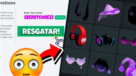 Novos Promocodes Codes Robux Itens Secretos De Gra A Agora No Roblox