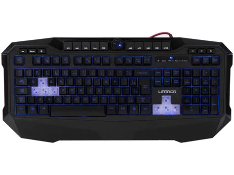 Teclado Multimídia Profissional USB Multilaser Warrior Gamer Teclado