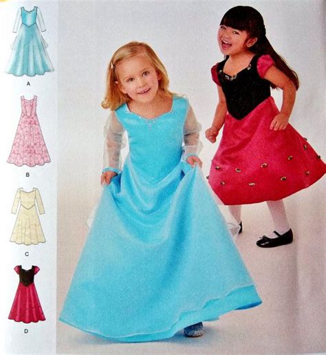 Little Girls Princess Dress Pattern Flower Girl Dress Pattern Girls