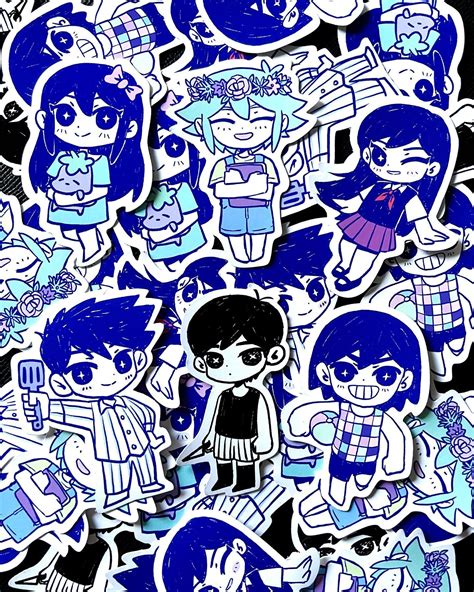 Omori Sticker Set Waru World