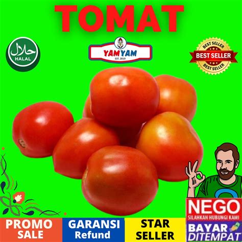 Jual TOMAT MERAH 1 BUAH 1 BIJI SEGER SEGAR FRESH FRES BERSIH TOMAT BUAH