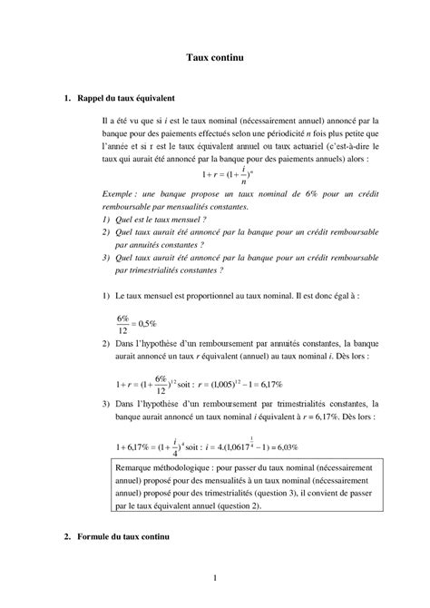 D Couvrir Imagen Formule Taux Annuel Taux Mensuel Fr