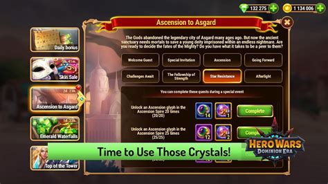 Ascension To Asgard Is Back Time To Make Use Of Those Crystals Hero