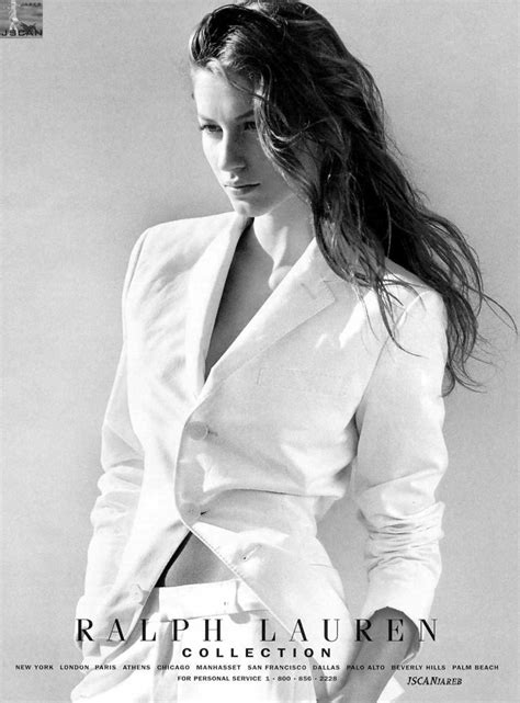 Gisele Bundchen wearing Rauph Lauren Gisele Bündchen Ralph Lauren