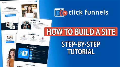 How To Build A Site In Clickfunnels 2 0 Clickfunnels 2 0 Tutorial