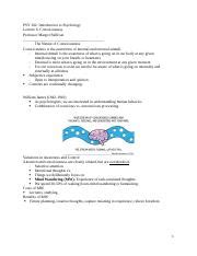 F22 PSY102 Notes6 Docx PSY 102 Introduction To Psychology Lecture 6