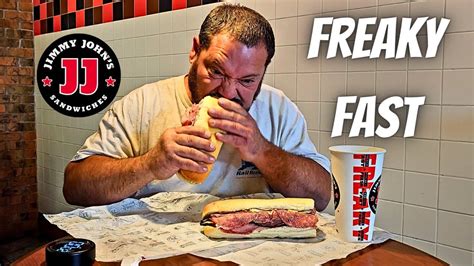 Freaky Fast Gargantuan Jimmy John S Speed Challenge Youtube