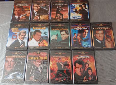 James Bond nya DVD 13 st alla med Roger Moore Köp på Tradera