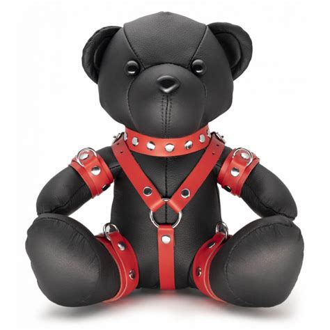 Eddy The Bdsm Teddy Red Harness G Nstig Im Gay Lifestyle Shop Kaufen