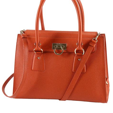 Ferragamo Handbag Women In Orange Lyst