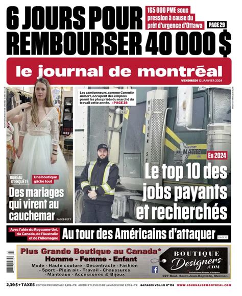 Le Journal de Montreal Subscriptions - PressReader