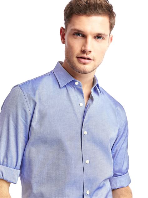 Premium Oxford Standard Fit Shirt Gap