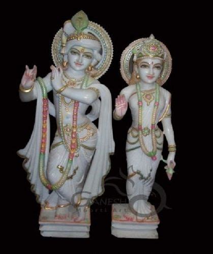 Marble Radha Krishna Statue At 10000 00 INR In Jaipur Tulsi Moorti Art