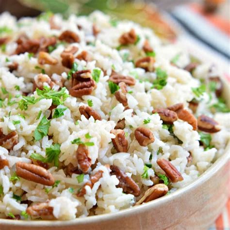 Pecan Rice Pilaf Real Housemoms