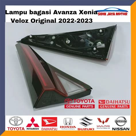 Stoplamp Lampu Bagasi Veloz Avanza Xenia Original Kanan Atwu