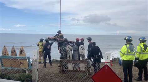 California Man Rescued After Days Spent Stuck In A Hole On A Cliff