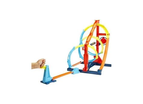 Hot Wheels Pista E Acess Rio Track Builder Loop Mattel Em Promo O No Buscap