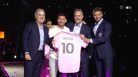 Lionel Messis Inter Miami Unveiling Breaks Cristiano Ronaldos Al