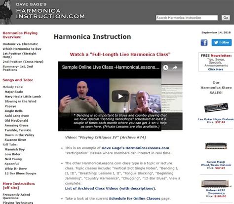 20 Websites To Learn Harmonica Lesson Online Free And Paid Harmonica