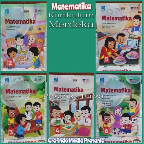 Jual Matematika Merdeka Belajar Sd Mi Kelas Kurikulum