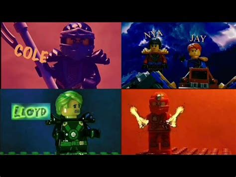 The Ultimate LEGO Ninjago Stop Motion Intro Compilation Part 2 YouTube