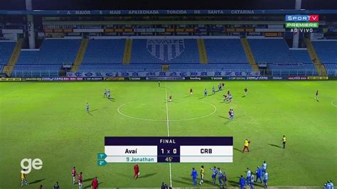 Avaí 1 X 0 Crb Veja Os Melhores Momentos O Gol E A Ficha Técnica Da