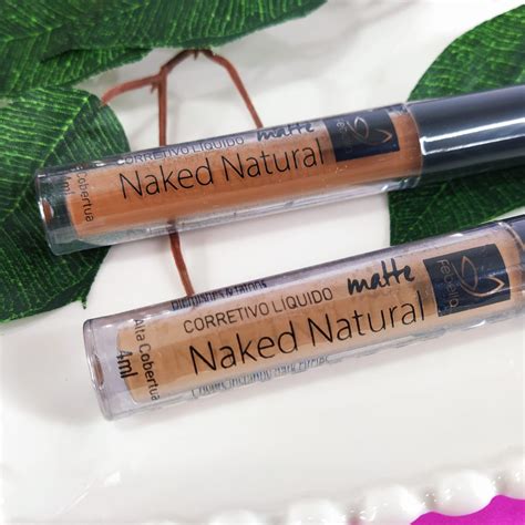 Corretivo Líquido Matte Naked Natural Febella Shopee Brasil