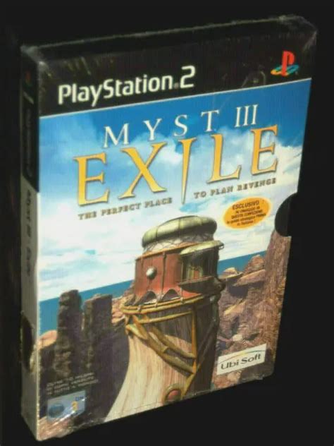 GIOCO PER PS 2 Myst III 3 Exile Video Per Sony Playstation Pal Ita Rari