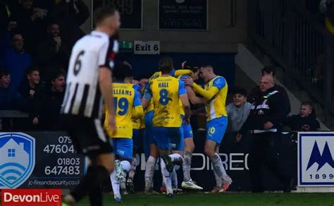 Torquay United Need Fortress Plainmoor As Yeovil Town Visit Devon Live