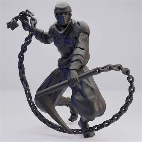 Hot Goblin 忍者A ミニチュア ホットゴブリン アクションポーズの忍