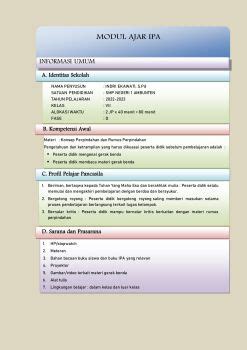 Modul Ajar IPA Indriekawati30 Flip PDF AnyFlip