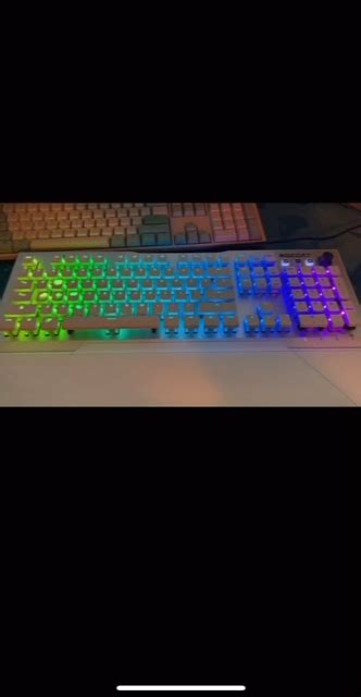 Roccat Vulcan Aimo Mechanical Gaming Keyboard White Roc