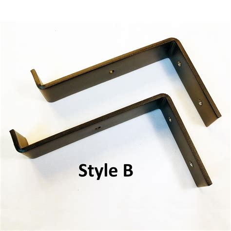 Qty Heavy Duty Metal Steel Shelf Brackets For Wooden Shelf