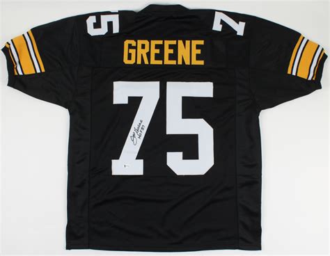 Joe Greene Signed Jersey Inscribed "HOF 87" (Beckett) | Pristine Auction