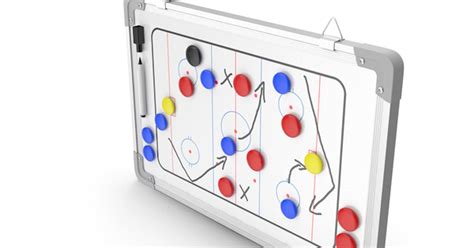 Hockey Coaching Board with Game Strategy Fur, 3D - Envato Elements