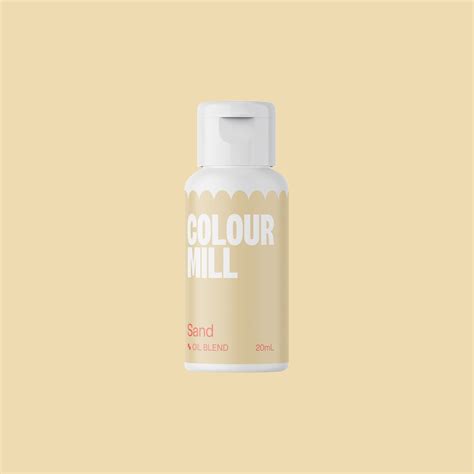 Barwnik olejowy do mas tłustych Colour Mill Sand 20 ml