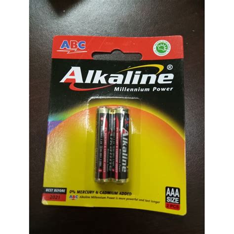 Jual Baterai Alkaline Abc Aaa Isi 2 Shopee Indonesia