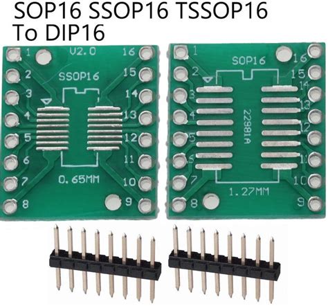 Pcb Adaptador SMD Dip SSOP16 SOP16