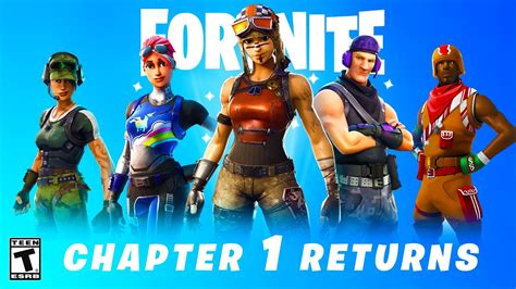 OG Fortnite Returns Chapter 1 YouTube