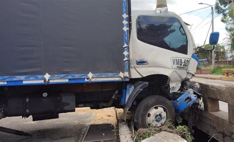 Accidente en la Panamericana en Popayán conductor al parecer borracho