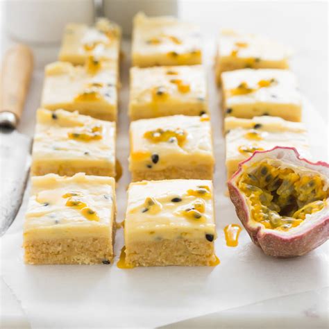 No Bake Passionfruit Slice Wholesome Patisserie