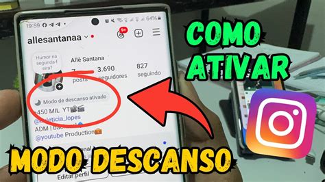 Como Ativar O Modo Descanso No Instagram - COMO ATIVAR O MODO DE DESCANSO DO TEU INSTAGRAM - YouTube