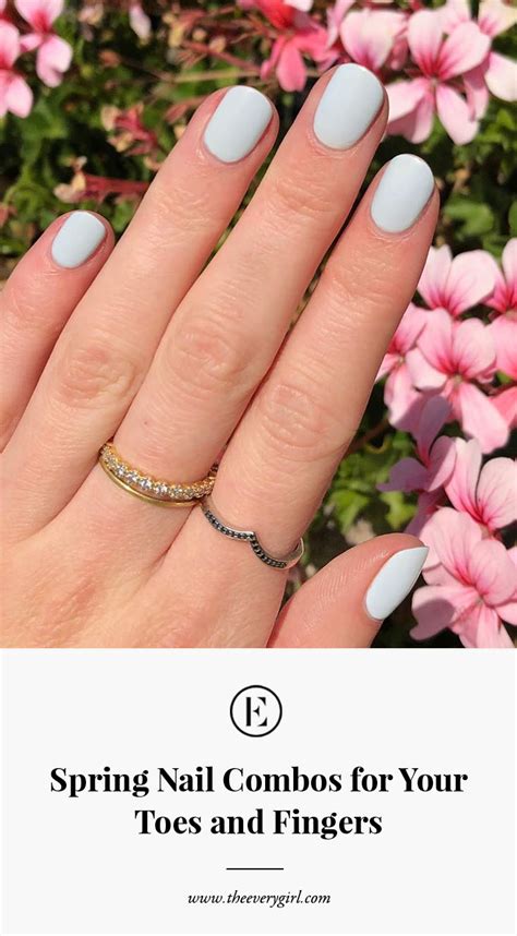 The Spring Nail Combos For Your Toes And Fingers Summer Toe Nails