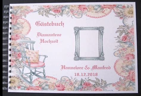 G Stebuch Goldene Diamantene Hochzeit Geschenk Hochzeitstag