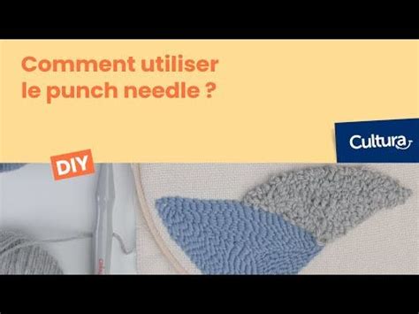 Punch Needle Découvrez la nouvelle tendance de broderie le Punch